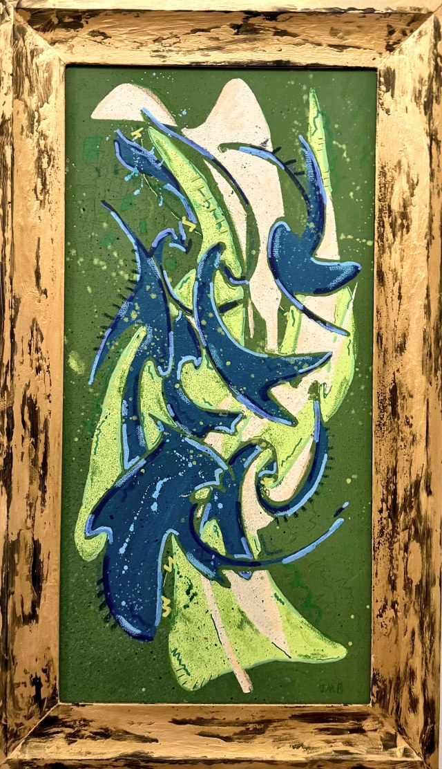 Trophy · Acrylic and Oil Pastel · 2023