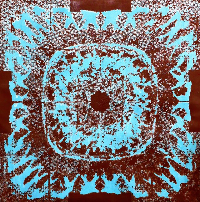 Untitled · 48x48 Acrylic on Canvas · 2025