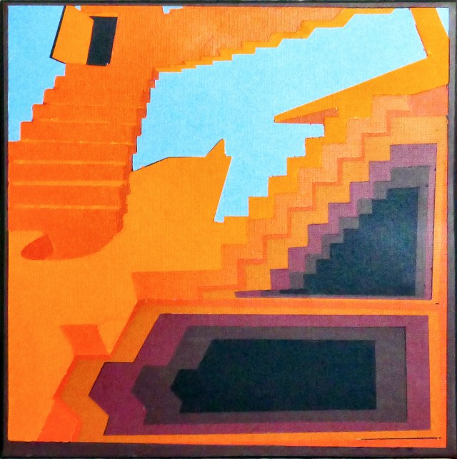Untitled · 12x12 Acrylic on Canvas · 2025