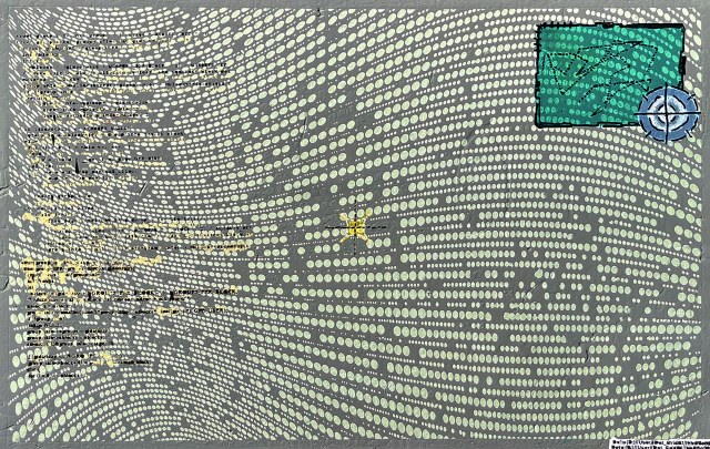 Dot Grid · 24x36 Acrylic on Canvas · 2024