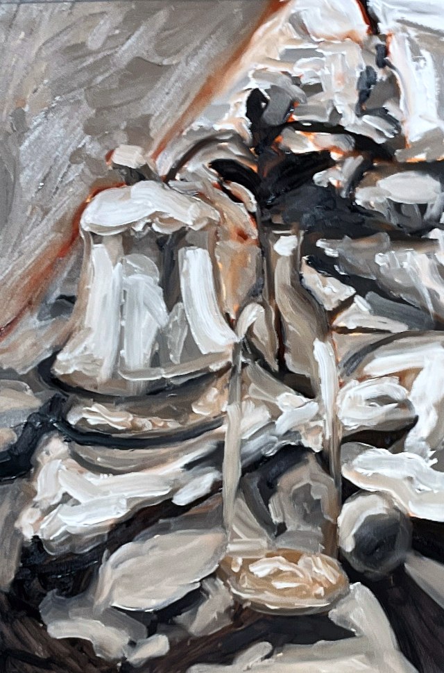 Untitled (Class Study) · Oil on Paper · 2025
