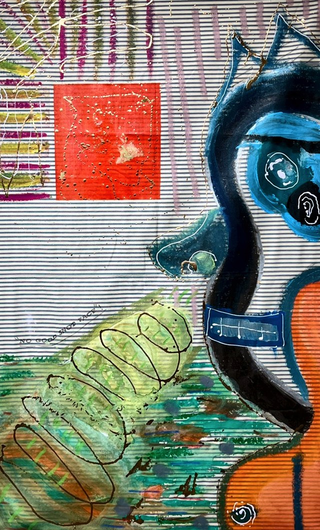 Untitled · Acrylic on Fabric · 2023