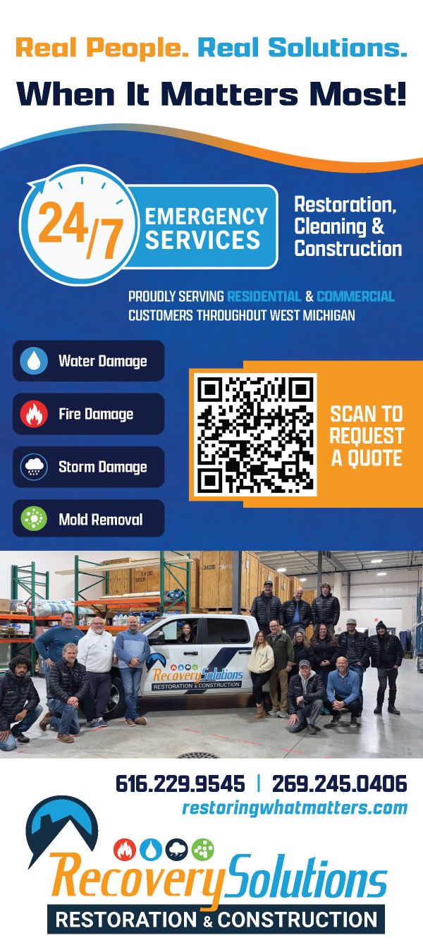 Riverside Restoration rack card, front