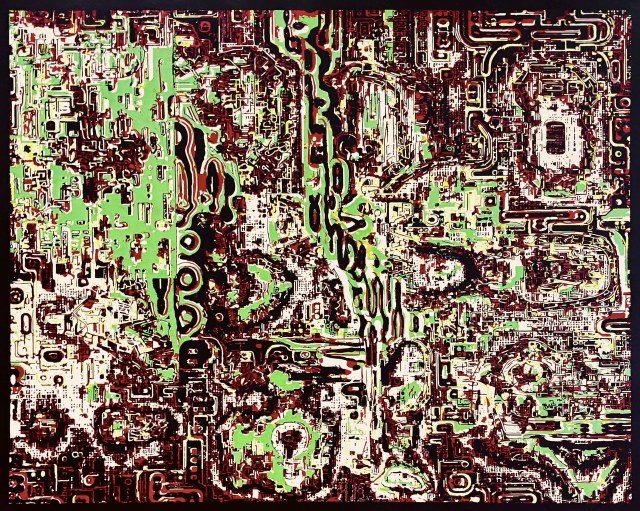 Untitled · 48x60 Acrylic on Canvas · 2026