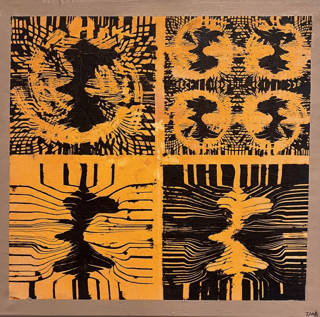 Untitled · 27x27 Acrylic on Canvas · 2023