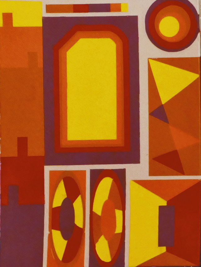 Untitled · 11x14 Acrylic on Canvas · 2025