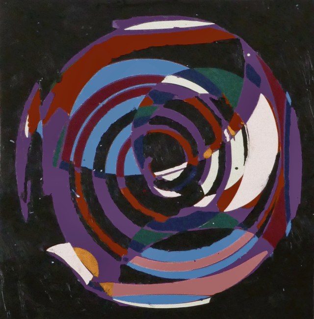 Untitled · 12x12 Acrylic on Canvas · 2025