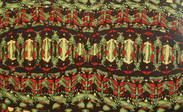 Redstripe · 24x48 Acrylic on Canvas · 2025