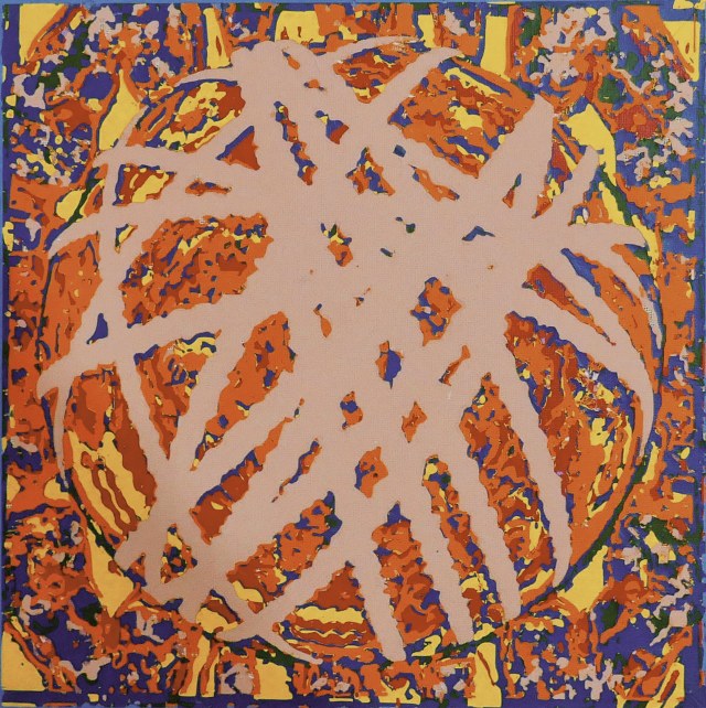 Untitled · 12x12 Acrylic on Canvas · 2025