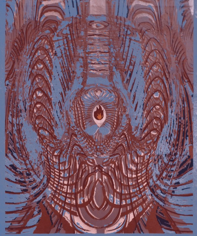 Inferno · 24x30 Acrylic on Canvas · 2024