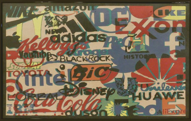 Logos · 12x18 Acrylic on Paper · 2024