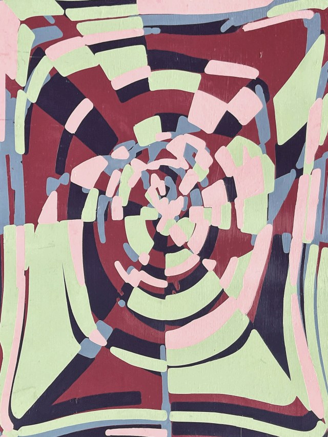 Polar Coordinates 1 · 16x20 Acrylic on Canvas · 2024