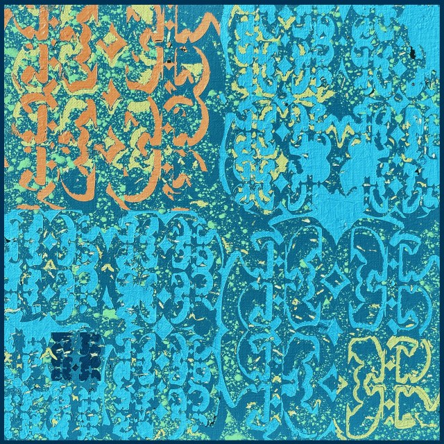 Untitled · 12x12 Acrylic on Canvas · 2024