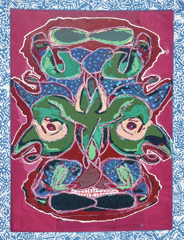 Untitled · 18x24 Acrylic on Canvas Board · 2024