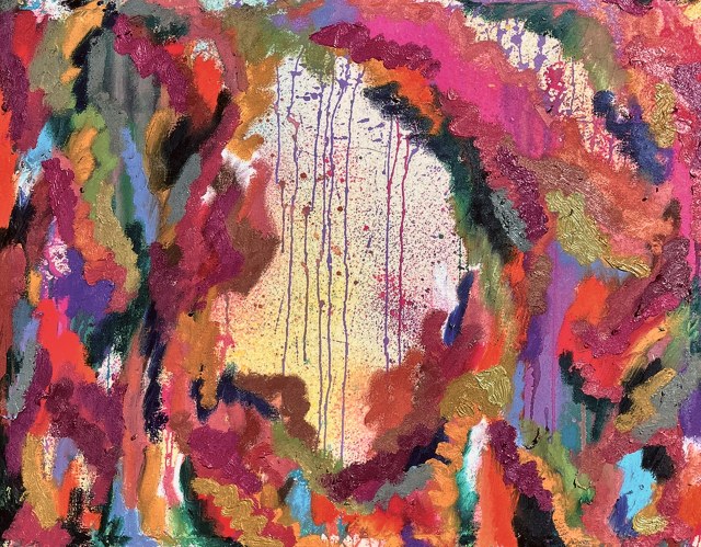 Untitled · 24x30 Oil and Acrylic on Canvas · 2024