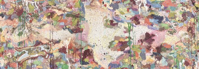 The Hunt · 18x48 Oil on Canvas · 2024