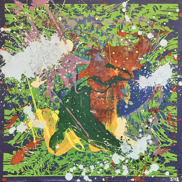 Untitled · 24x24 Acrylic on Canvas · 2023