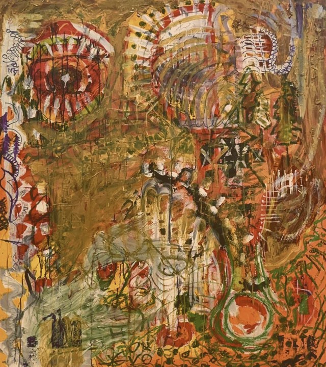 Collision 1 · 4'x4.5' · 2022