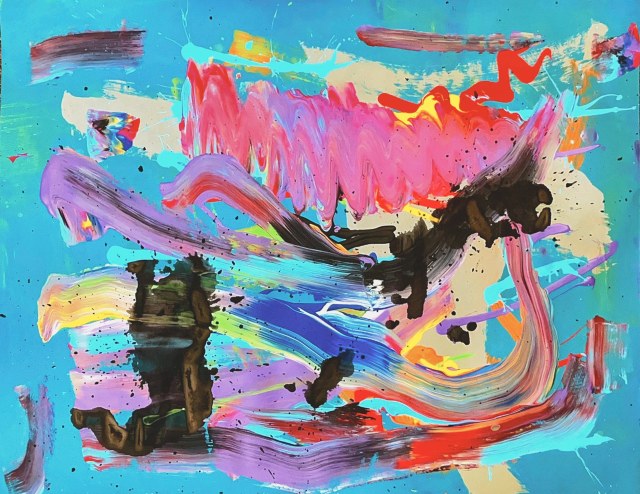 Untitled · Acrylic on Paper · 2023