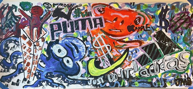 Untitled · Acrylic on Paper · 2023