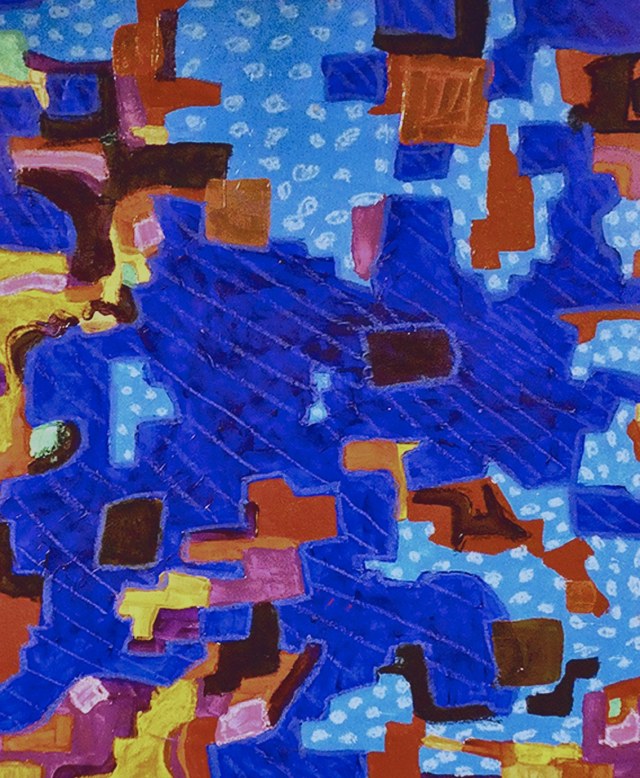 Untitled · 16x20 Acrylic on Canvas Board · 2023