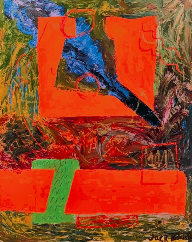 Shouldn't Be · 5'x4' Handmade Canvas · 2022