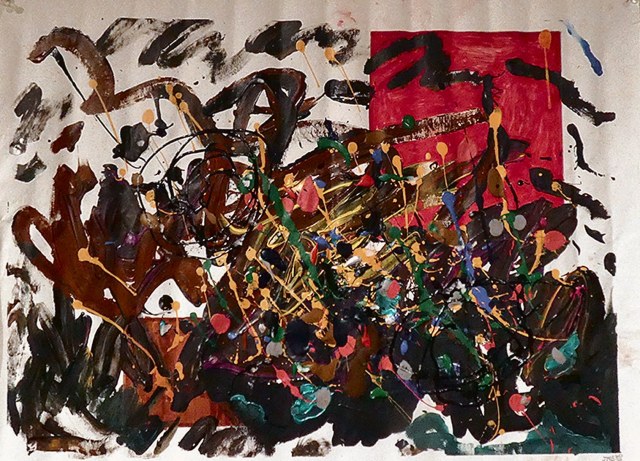 Untitled · Acrylic on Paper · 2022