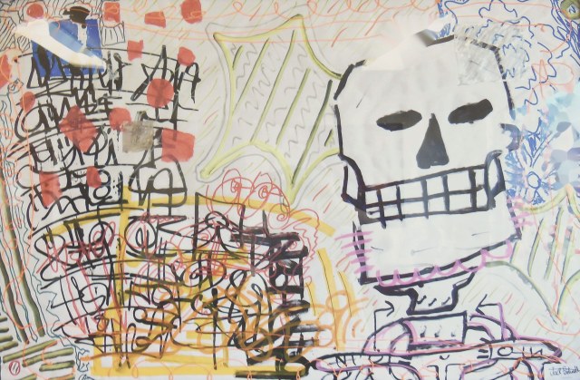 Untitled · 24x36 Acrylic on Paper · 2022