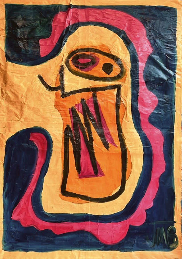 Can · Oil on Paper · 2023